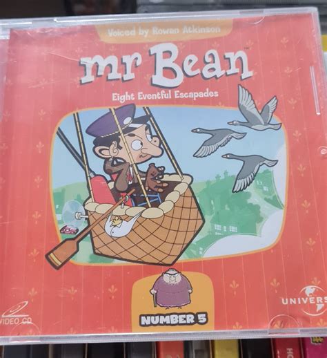 Mr Bean In Anime Cartoon Vcd Used Hobbies Toys Music Media