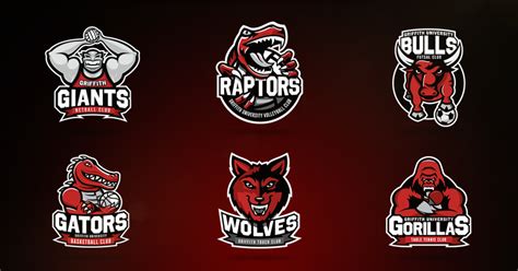 Sports Mascot Logos Jenna Coles