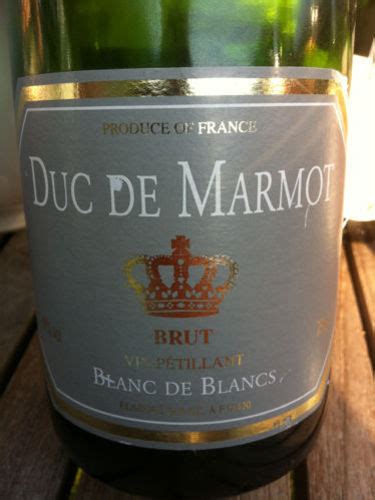 Duc De Marmot Blanc De Blancs Brut Vivino Us