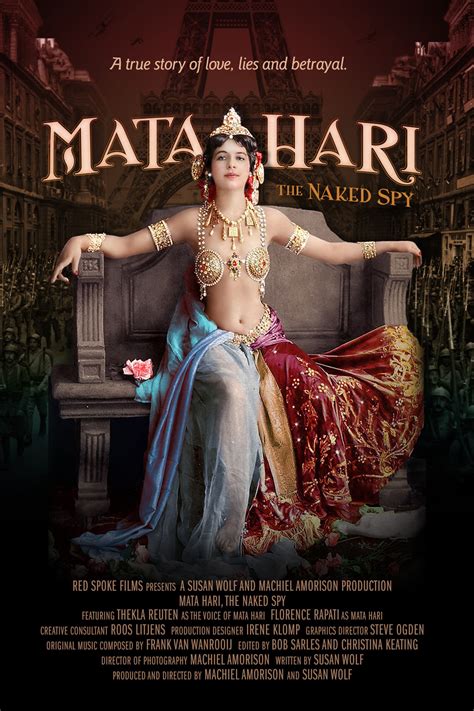World Premiere Of Mata Hari The Naked Spy On Feb 9 At Santa Fe Film
