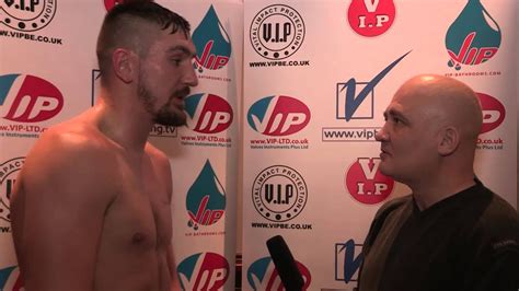 Vipboxing Tv Matty Askin Vs Jiri Svacina Post Fight Interview Youtube