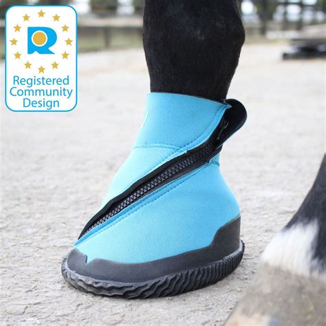 Medical Horse Hoof Boot Woof Wear Medicator Therapy Boots Farrier