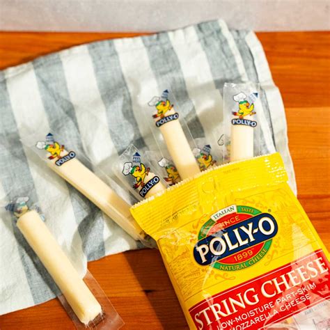 Polly O Part Skim String Cheese Mozzarella Count Smith Brothers