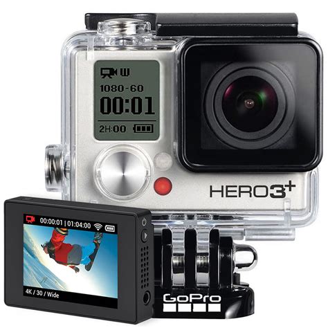 Restored Gopro Hero 3 Black Edition Camcorder With Battery 8g Sd Card