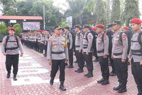 Pesan Kapolres Karimun Ke Pasukannya Koordinasi Yang Baik Agar Pemilu