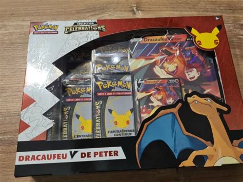 Pok Mon Coffret Dracaufeu V De Peter C L Brations Ans Neuf