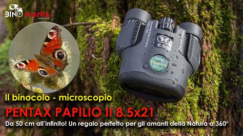 Binocolo Pentax Papilio Ii X Osservare Ragni Insetti Farfalle