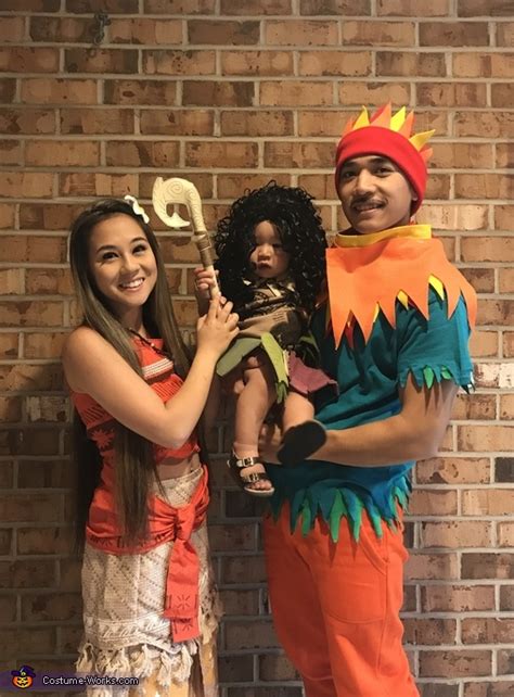 Moana And Crew Costume Coolest Diy Costumes