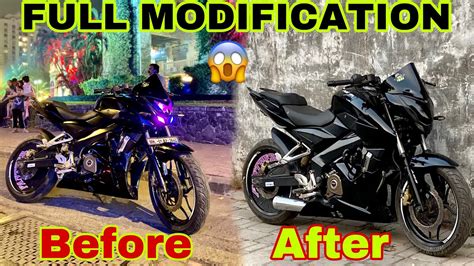 Pulsar NS 200 Full Modified Pure Bike Change Kar Diya Handmade