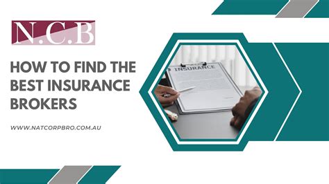 How To Find The Best Insurance Brokers By National Corporate Broking