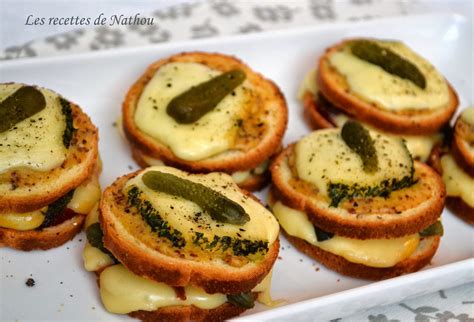 Ma cuisine au fil de mes idées Petits croques à la raclette et