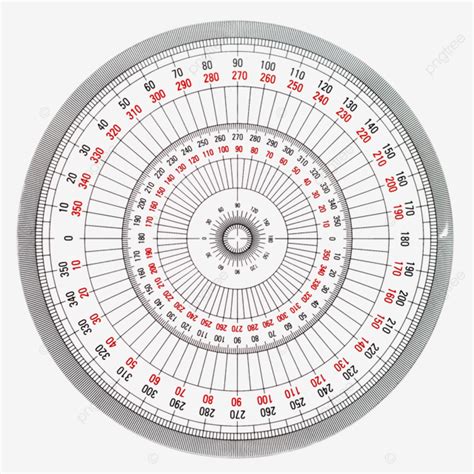 full circle protractor isolated  white background geometry geometry