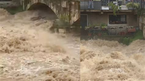 Maltempo La Piena Del Fiume Po Passata Nella Notte Ai Murazzi Di