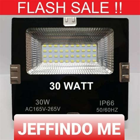 Jual Led Sorot W Flood Light Lampu Penerangan Tembak W Watt