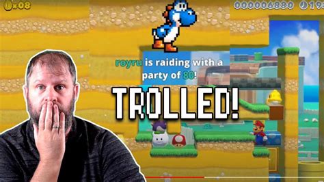 I Was Trolled So Hard I Ignored An Epic Raid From Royru Super Mario