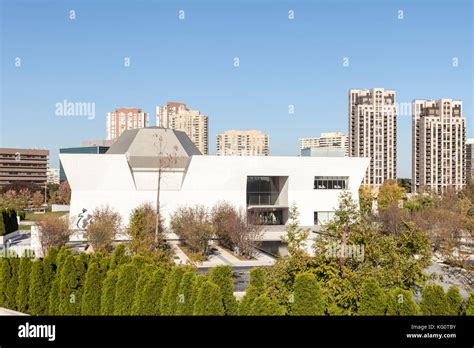 Toronto Canada Oct 18 2017 Exterior View Of The Aga Khan Museum In