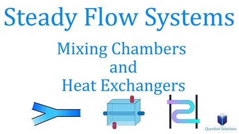 Steady Flow Systems Mixing Chambers Heat Exchangers