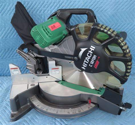 Hitachi C12FDH Dual 12" Compound Miter Saw - Oahu Auctions