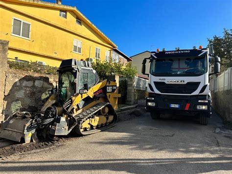 Sono Iniziati Stamane A Medadeddu Carbonia I Lavori Di Ripristino