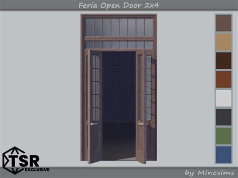 The Sims Resource Feria Open Door 2x4