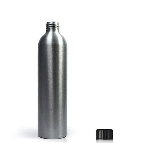 300ml Aluminium Bottle With Cap Ampulla Ltd 0161 367 1414