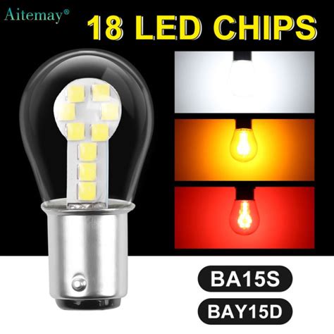 Aitemay 1156 Ba15s P21w Led 1157 Bay15d P21 5w Led Light Bulb R5w R10w