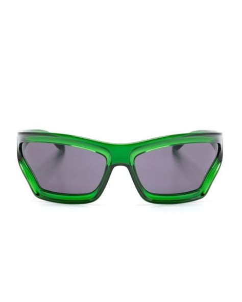 Loewe X Paulas Ibiza Arch Mask Sunglasses In Green Lyst Uk