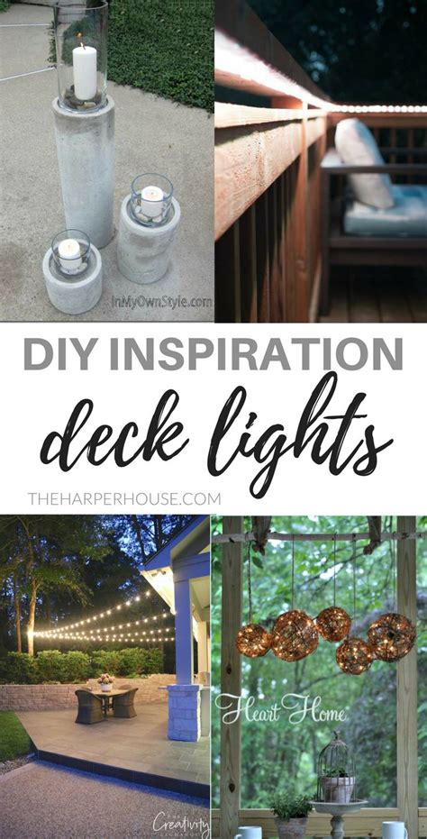 Deck Lighting Ideas - DIY Ideas to Brighten any Outdoor Space | Deck ...