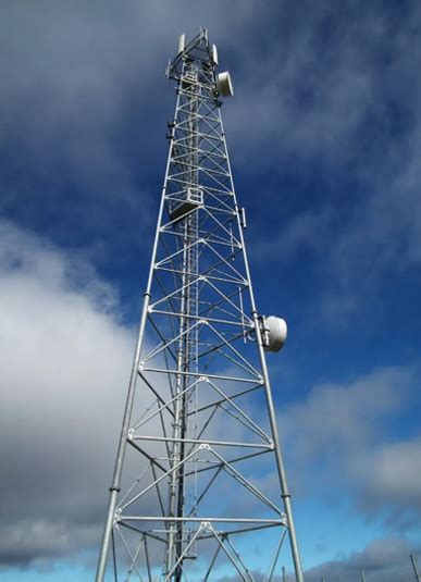 Self Supporting Tubular Communication Tower Communication Tower