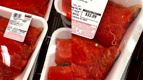 Tiktoker S Video Of Live Worm Inside Salmon Pack In Costco Goes Viral