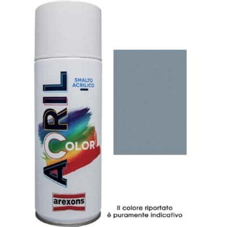 Smalto Spray Acril Color Arexons Grigio Argento Ral Ml