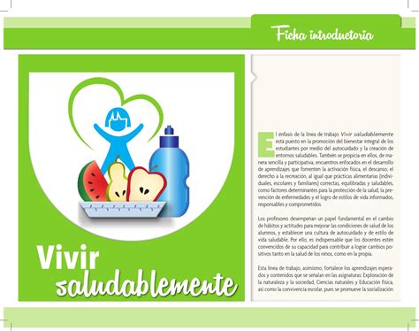 Fichas De La L Nea Vivir Saludablemente By Jrrenteria Issuu