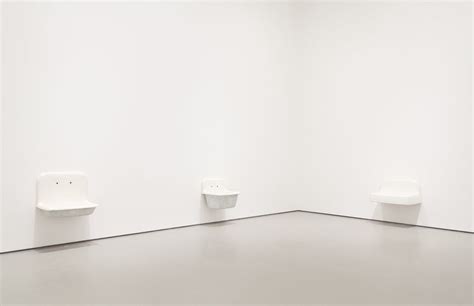 Gober MOMA sinks | Robert gober, Metaphor, Contemporary artists