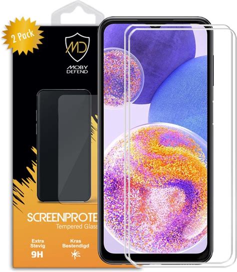 Pack Samsung Galaxy A Screenprotectors Mobydefend Case Friendly