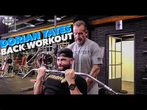 DORIAN YATES BACK WORKOUT YATES ROWS HIT TRAINING YouTube