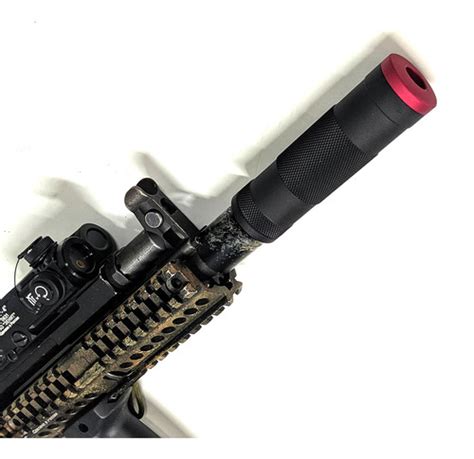 Supressor Silenciador Airsoft 11cm Alumínio Neptune Predator