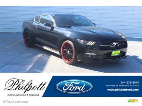 2015 Black Ford Mustang Ecoboost Coupe 130952736 Car Color Galleries