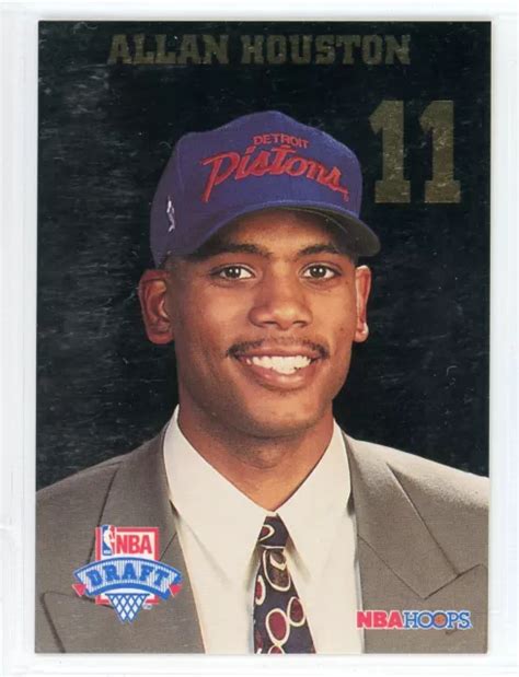 1993-94 HOOPS ALLAN HOUSTON NBA Draft Lottery Chick #LP11 Chase Card ...