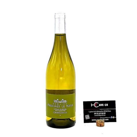 IGP Côteaux de Béziers 2020 Chardonnay Preignes Le Neuf La cave du 28