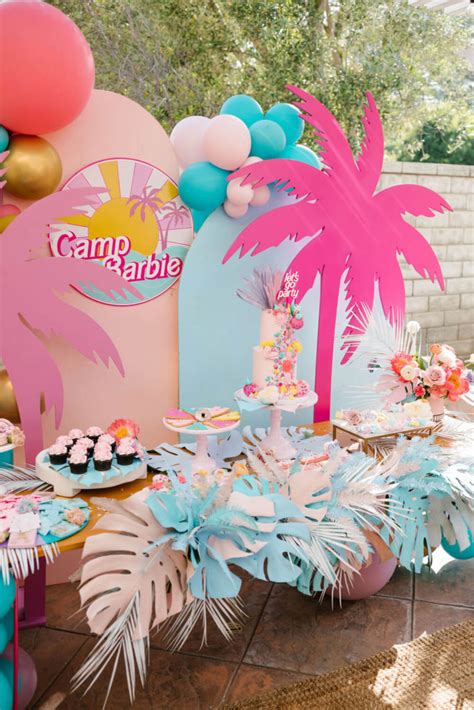 Sleep Under Barbie Birthday Party Barbie Themed Party Ideas