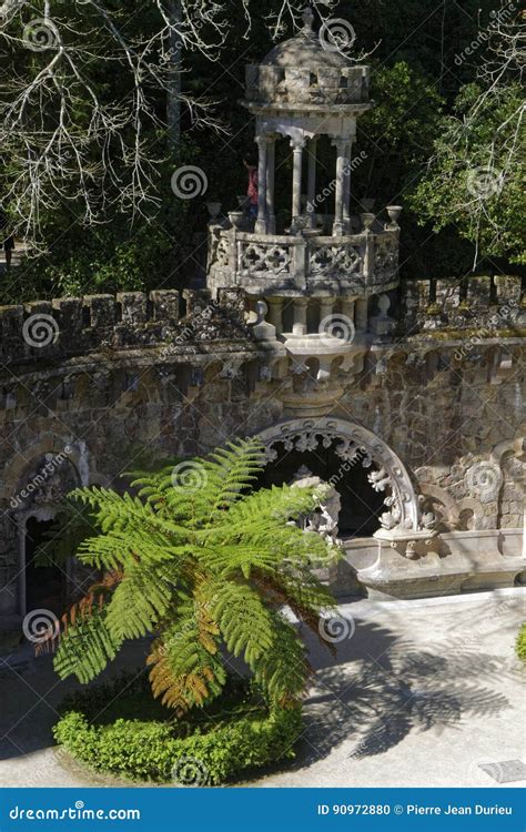 Quinta Da Regaleira Gardens Editorial Image - Image of world ...