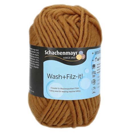 Schachenmayr Wash Filz It Farbe Gold