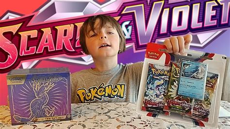 Scarlet Violet Etb And Pack Blister Opening How Do Pull Rates