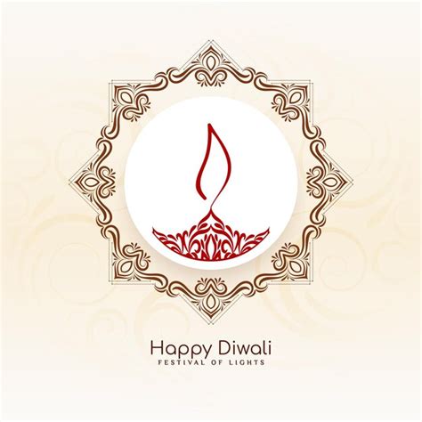 Premium Vector Happy Diwali Traditional Indian Festival Greeting