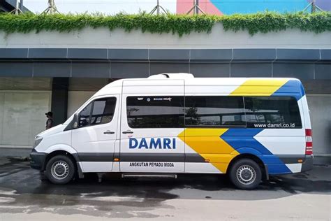 Foto Trayek Baru Damri Bintaro Ke Bandara Soekarno Hatta Cuma Rp