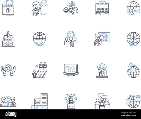 Universal Enterprise Line Icons Collection Global Diverse Inclusive