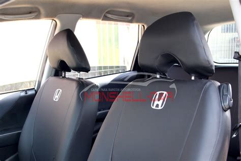 Capas De Bancos Automotivos Couro Carro P Honda Fit