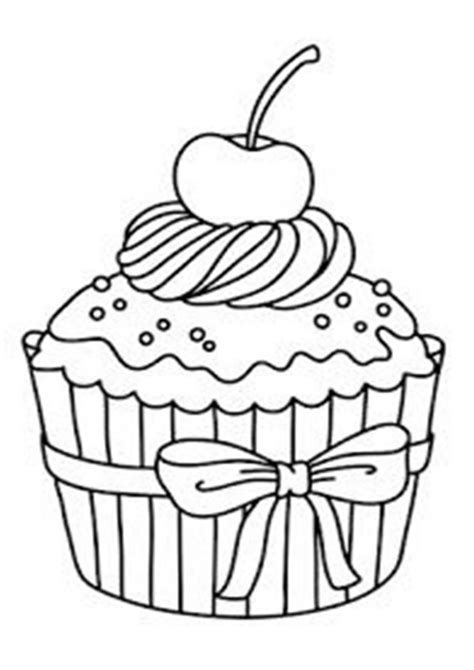 Cupcake Coloring Sheets Printables Printable Templates