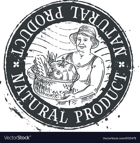 Gardening horticulture logo design Royalty Free Vector Image