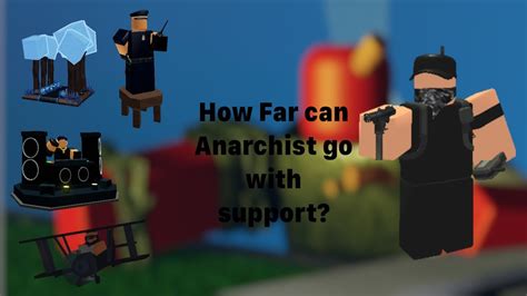 How Far Can A Super Buffed Anarchist Go Tower Battles Youtube